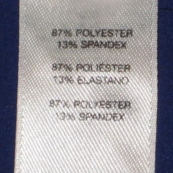 Zenergy by Chicos Blue Zip Jacket Size 2 Large 3/4 Sleeves Excellent Condition - Picture 7 of 8